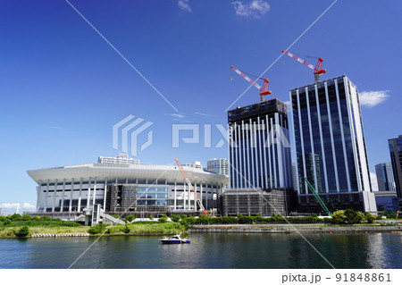 横浜 建設中のみなとみらいの商業施設 横浜 建設中のみなとみらいの商業施設 91848861