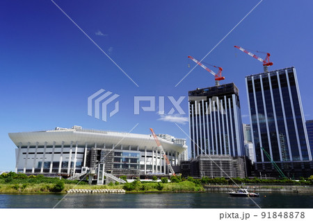 横浜 建設中のみなとみらいの商業施設 横浜 建設中のみなとみらいの商業施設 91848878
