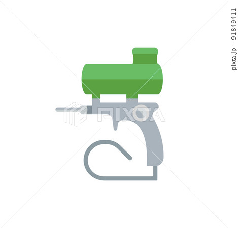 Flat Illustration of a Spray Gun Flat Illustration of a Spray Gun 91849411
