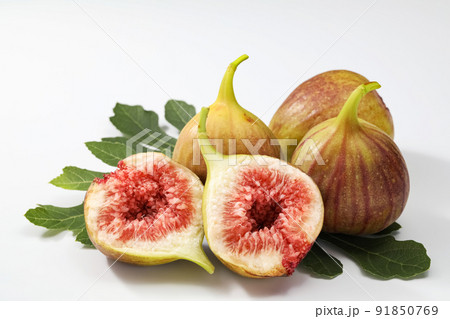 白バックのイチジク 91850769