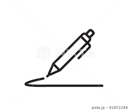 Note icon vector sign. Paper message or document page. 91853288
