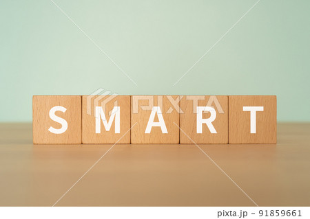 「SMART」と書かれたブロック 「SMART」と書かれたブロック 91859661