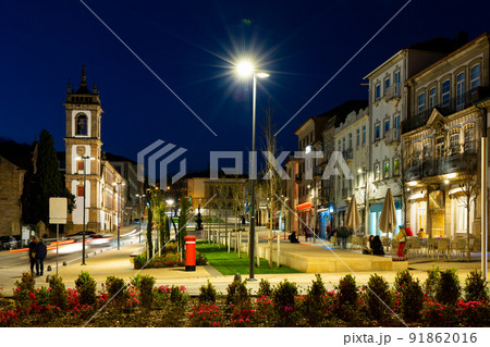 Evening Carvalho Araujo avenue, Vila Real, Portugal Evening Carvalho Araujo avenue, Vila Real, Portugal 91862016