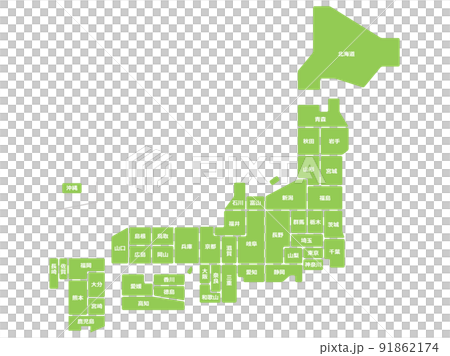 日本地圖_縣名可用 91862174