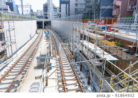 大阪市　東海道線支線地下化工事 91864932