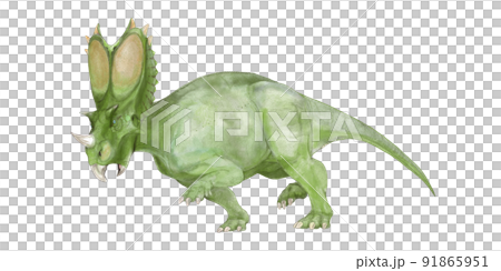 Ceratopsian Utahceratops 的原始插圖 Ceratopsian Utahceratops 的原始插圖 91865951