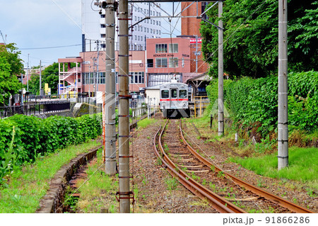 鉄道　私鉄：弘南鉄道　大鰐線　中央弘前駅 91866286