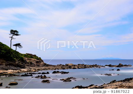 三浦半島 荒崎リアス式海岸の風景 長秒露光撮影 三浦半島 荒崎リアス式海岸の風景 長秒露光撮影 91867022