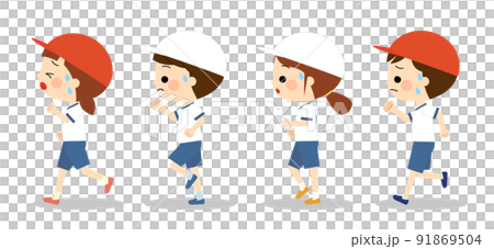 穿運動服看起來有點辣的孩子 穿運動服看起來有點辣的孩子 91869504