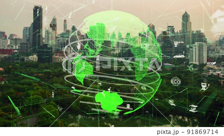 Green city technology shifting towards sustainable alteration concept Green city technology shifting towards sustainable alteration concept 91869714