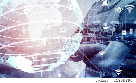 Future building construction and inventive engineering project 91869890