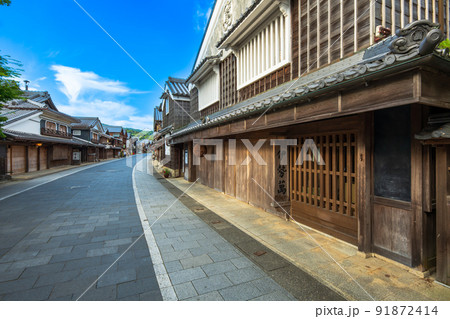 三重県　伊勢神宮参道 91872414