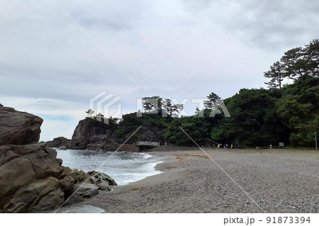 桂浜 崖 観光名所 桂浜 崖 観光名所 91873394