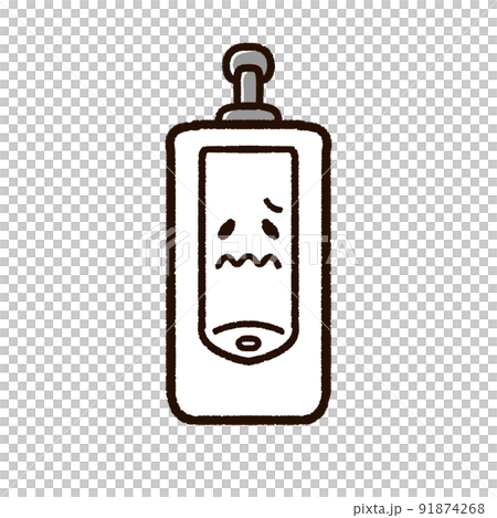 小便池字符與一個困擾的臉 91874268