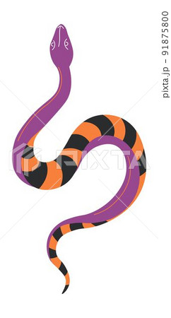 Poisonous snake, serpent wildlife animals vector Poisonous snake, serpent wildlife animals vector 91875800