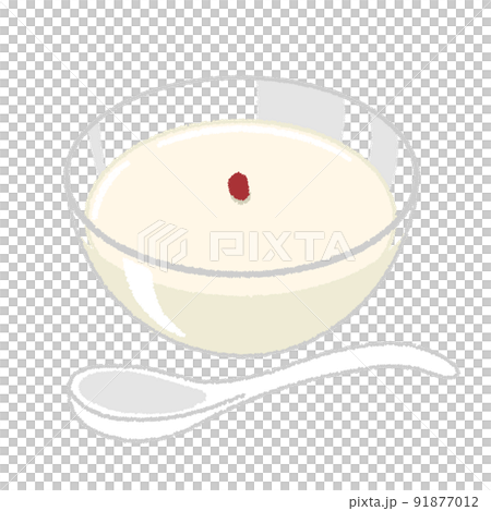 杏仁豆腐的插圖 杏仁豆腐的插圖 91877012