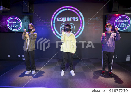 eスポーツ大会小学生チームイメージ eスポーツ大会小学生チームイメージ 91877250