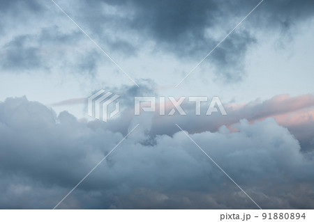 Dark layers cloudy Dark layers cloudy 91880894