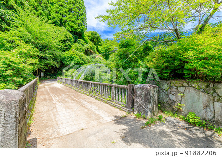 夏の背振眼鏡橋 佐賀県神埼市 夏の背振眼鏡橋 佐賀県神埼市 91882206