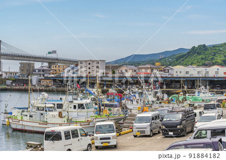 小田原漁港(小田原市公設水産地方卸売市場)の眺め 小田原漁港(小田原市公設水産地方卸売市場)の眺め 91884182