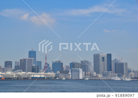 都市風景 東京 湾岸エリア 都市風景 東京 湾岸エリア 91889097