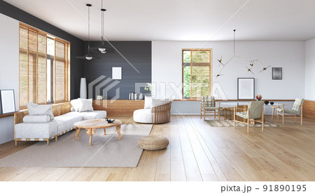 modern living room interior. 91890195