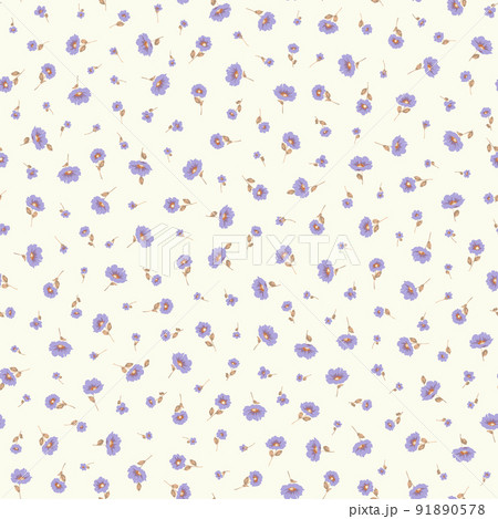 可愛いリバティー調な小花の柄, 可愛いリバティー調な小花の柄, 91890578