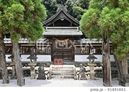 桶狭間神明社拝殿 桶狭間神明社拝殿 91891601