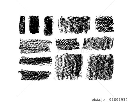 Charcoal bold smears, wide brush stroke shapes. Charcoal bold smears, wide brush stroke shapes. 91891952