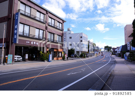 茨城県大洗町 大洗磯前神社周辺の街並み 茨城県大洗町 大洗磯前神社周辺の街並み 91892585