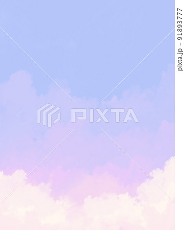 夜空の背景イラスト　グラデーション 91893777
