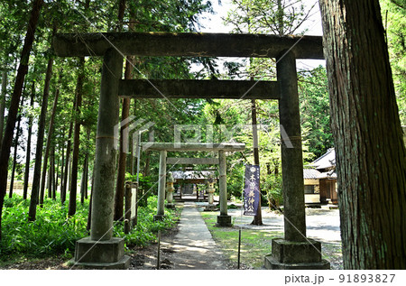 埼玉県嵐山町のパワースポット 鎌形八幡神社 埼玉県嵐山町のパワースポット 鎌形八幡神社 91893827