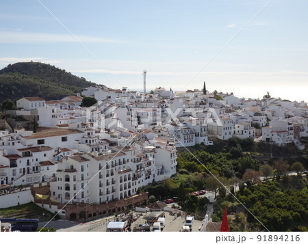 スペインの村落風景