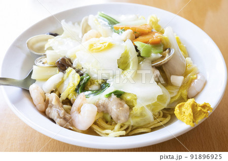 美味しい餡掛け海鮮焼きそば 美味しい餡掛け海鮮焼きそば 91896925