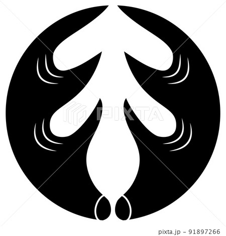 家紋です。大割り角(つの)といいます。 家紋です。大割り角(つの)といいます。 91897266