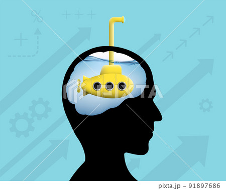 Business Strategy and Innovation Vision. Vector illustration. 91897686