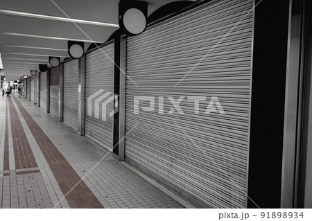 シャッター通り シャッター通り 91898934