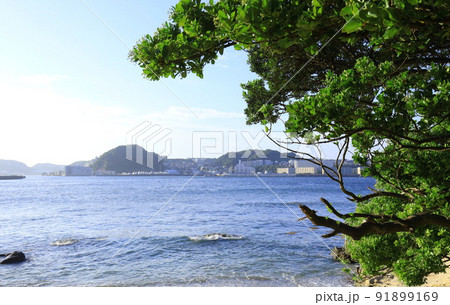 横須賀　燈明堂付近の海岸 91899169