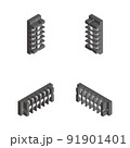 ターミナルブロック　アイソメトリック　セット 91901401