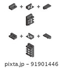 TB　組端子台　アイソメトリック　自作セット 91901446