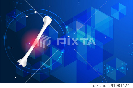 Technology for treatment of hip and pelvis. Abstract traumatology and orthopedics. Medical science in the hospital for body joints.	 91901524