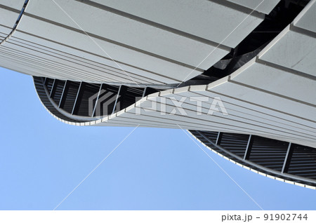 Modern architecture pattern of a stadium Modern architecture pattern of a stadium 91902744