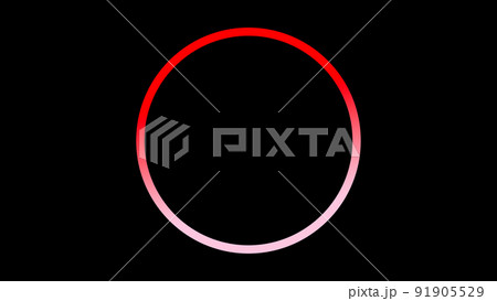 背景　4k　バックイメージ　bg　リング　カラー　丸　円 　バーチャル背景　仮想世界　メタバース 91905529