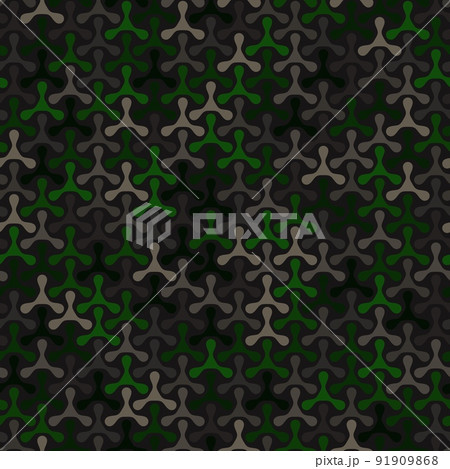 Texture military camouflage seamless pattern. Abstract army vector illustration Texture military camouflage seamless pattern. Abstract army vector illustration 91909868