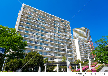 千葉市美浜区高洲 稲毛海岸の高層マンション群 91909971