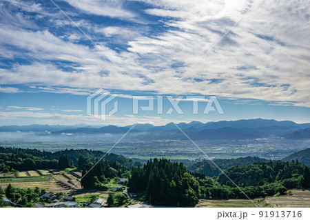 狐一巡り街道 ふれあい展望台　 91913716