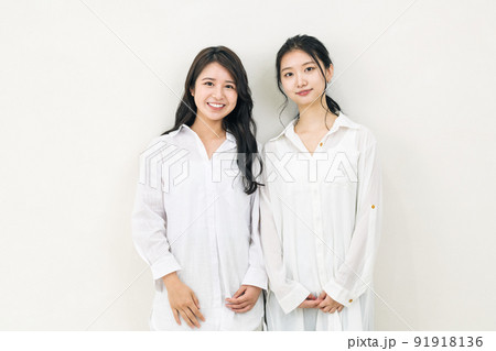 若い女性のポートレート 若い女性のポートレート 91918136