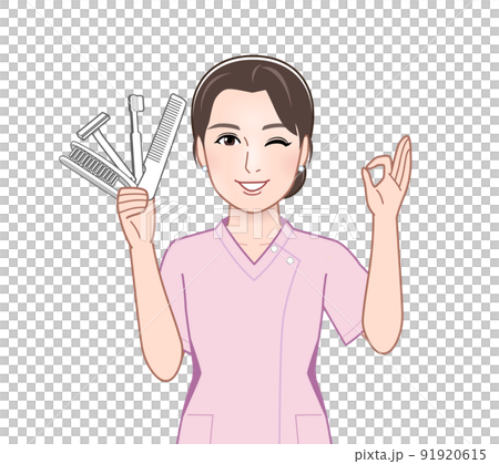 使い捨てプラスチックを持った女性 使い捨てプラスチックを持った女性 91920615