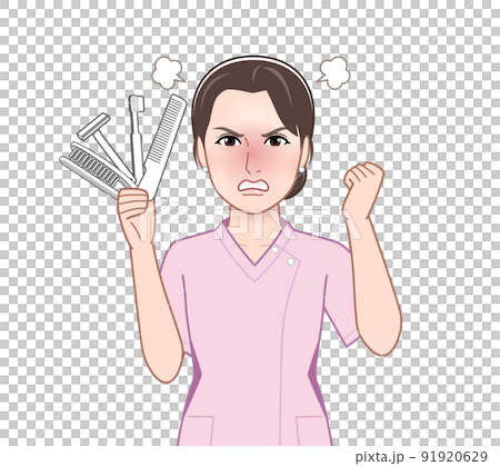 使い捨てプラスチックを持った女性 使い捨てプラスチックを持った女性 91920629