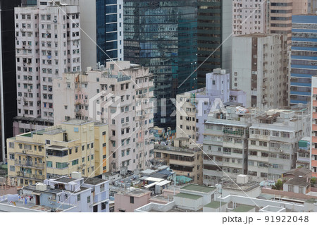 the tong lau, Cramped housing at kowloon downtown 9 July 2022 the tong lau, Cramped housing at kowloon downtown 9 July 2022 91922048